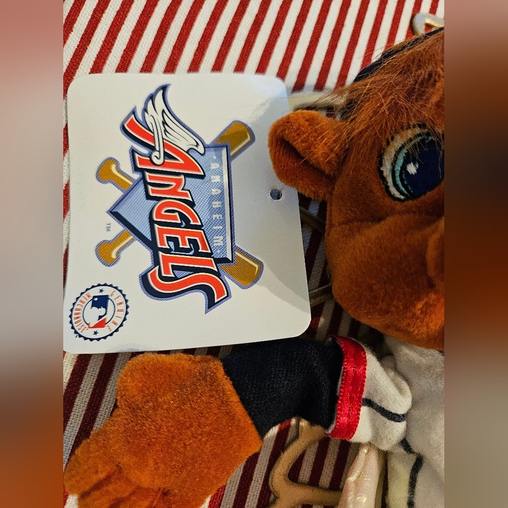 NWT Set of 2 Anaheim Angel's Vintage Baseball Beanies. - Picture 3 of 10